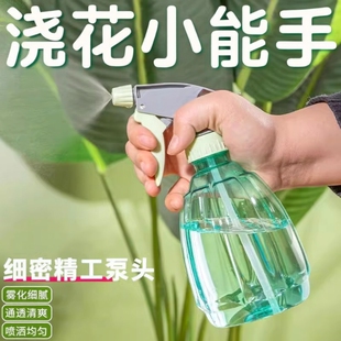 喷壶喷水壶浇花家用浇水喷雾器养花压力洒水壶气压式清洁适用喷头