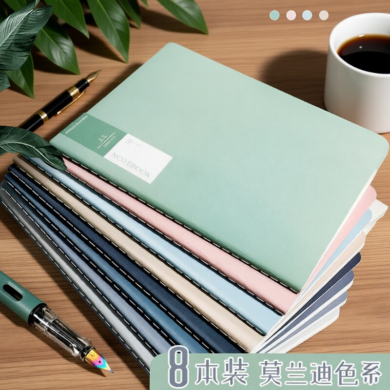 简约缝线笔记本子车线本图片