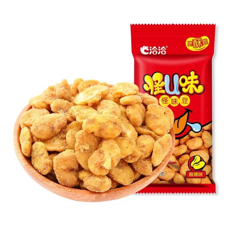 洽洽怪味豆25g麻辣味蚕豆/花生休闲小包装零食品坚果炒货休闲解馋