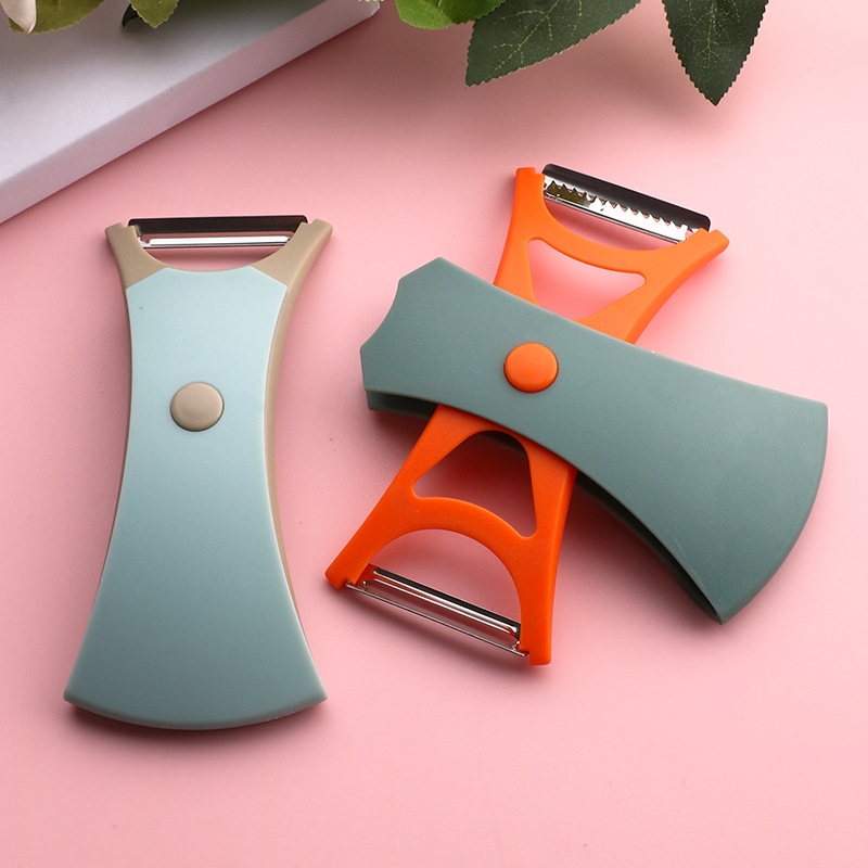 日本削皮刀土豆刮皮神器厨房小工具家用多功能水果苹果刨皮刀双头