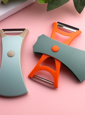 日本削皮刀土豆刮皮神器厨房小工具家用多功能水果苹果刨皮刀双头