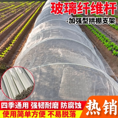 大棚拱棚支架玻璃纤维杆实心耐用