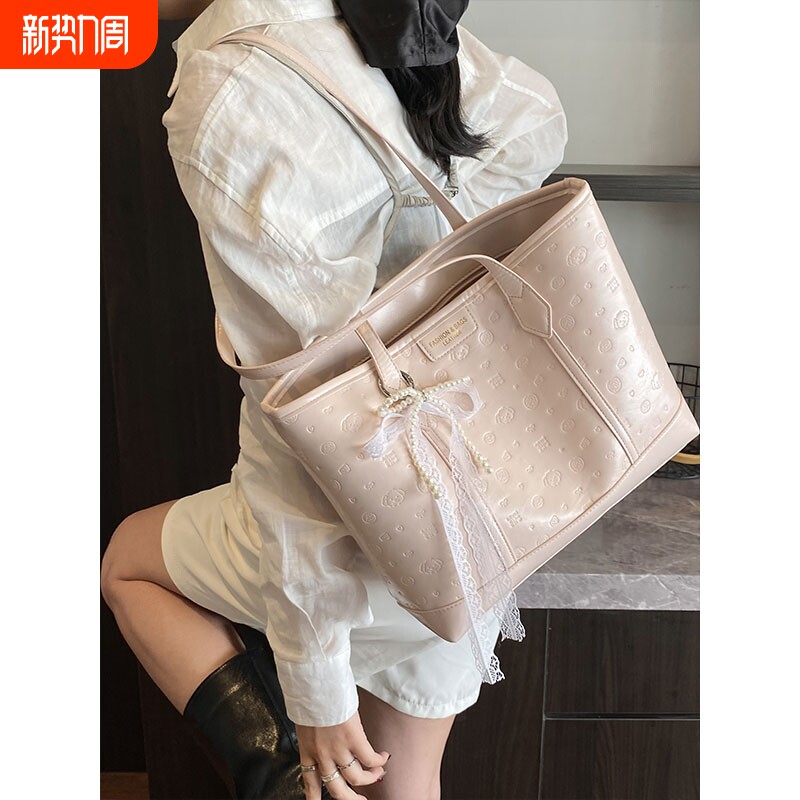 伊布古奇包包女时尚百搭托特包大容量通勤包包少女单肩包腋下女包