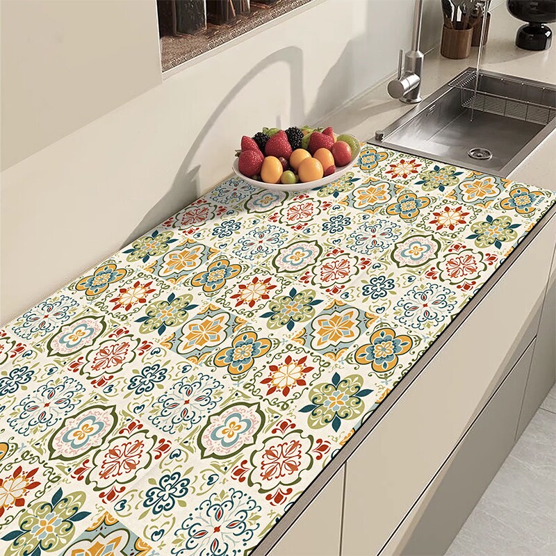 硅藻泥厨房沥水垫洗碗池吸水垫台面餐桌垫子碗盘隔热杯垫耐高温