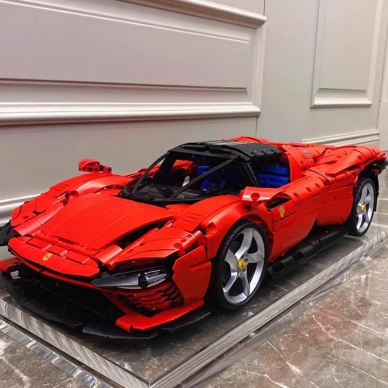 【高难度】跑车积木车模