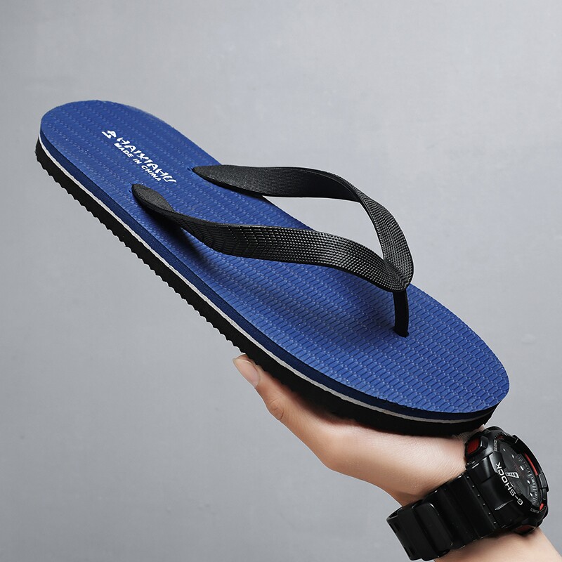 海峡虎人字拖男时尚休闲夏季外穿2026新款软底平底防滑夹脚沙滩鞋