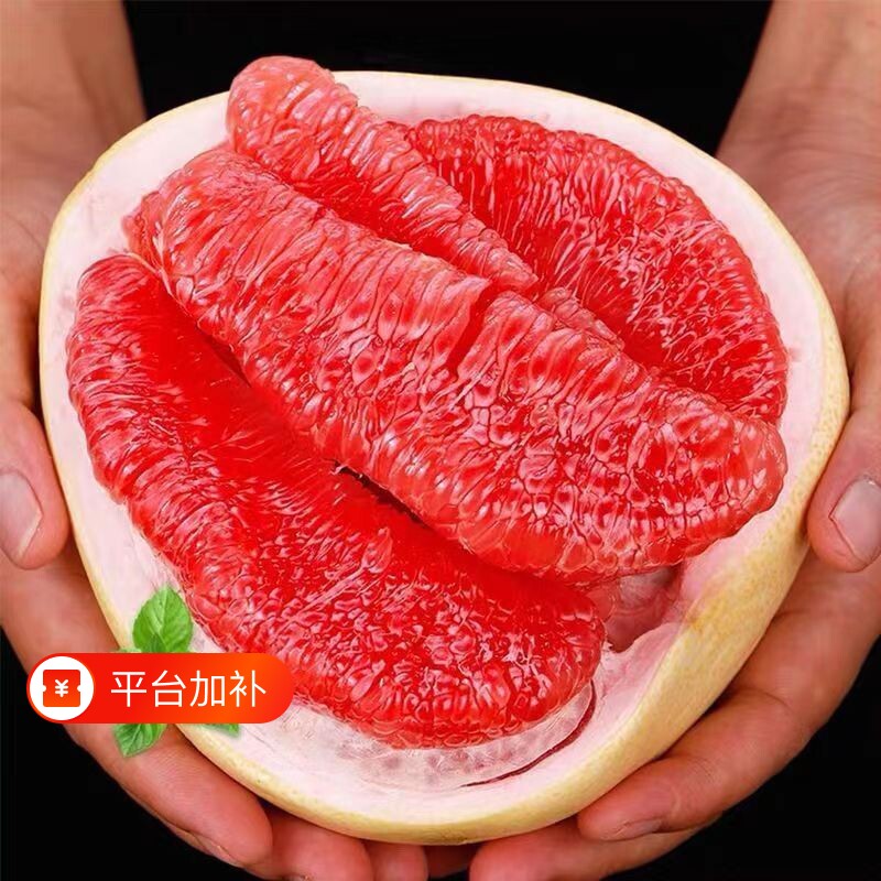 正宗红心蜜柚新鲜红肉蜜薯当季整箱福建红肉柚子超甜薄皮柚