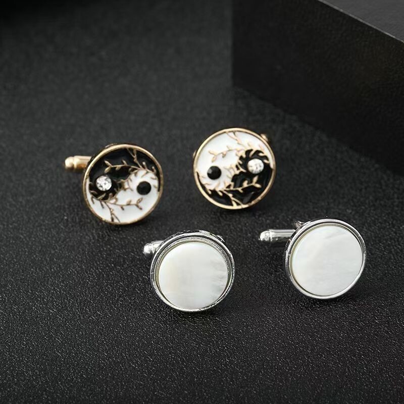 法式袖扣袖钉男士袖扣袖口钉衬衫扣袖口扣男女袖钉男士商务