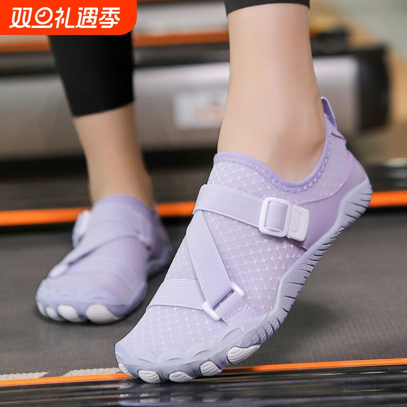 软底室内健身鞋男女防滑瑜伽深蹲硬拉跑步跳操跳绳鞋减震跑步机鞋