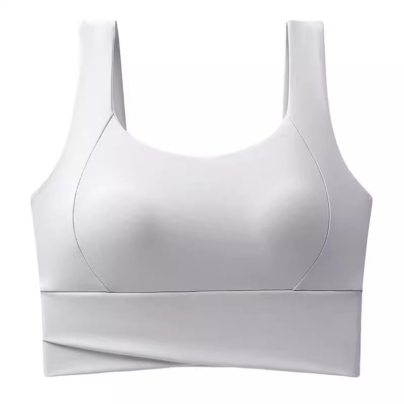 运动内衣女高强度健身跑步防震瑜伽服一体美背背心式文胸罩内搭