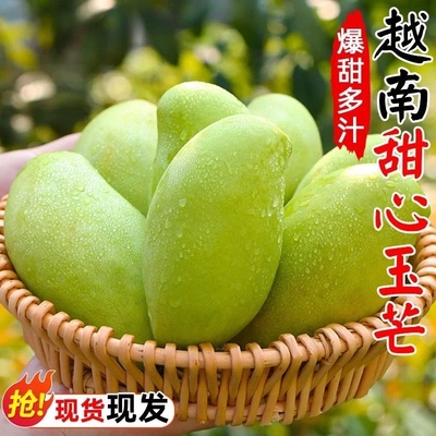 【优选】正宗越南进口玉芒新鲜当季芒果整箱水果芒果非贵妃新鲜甜
