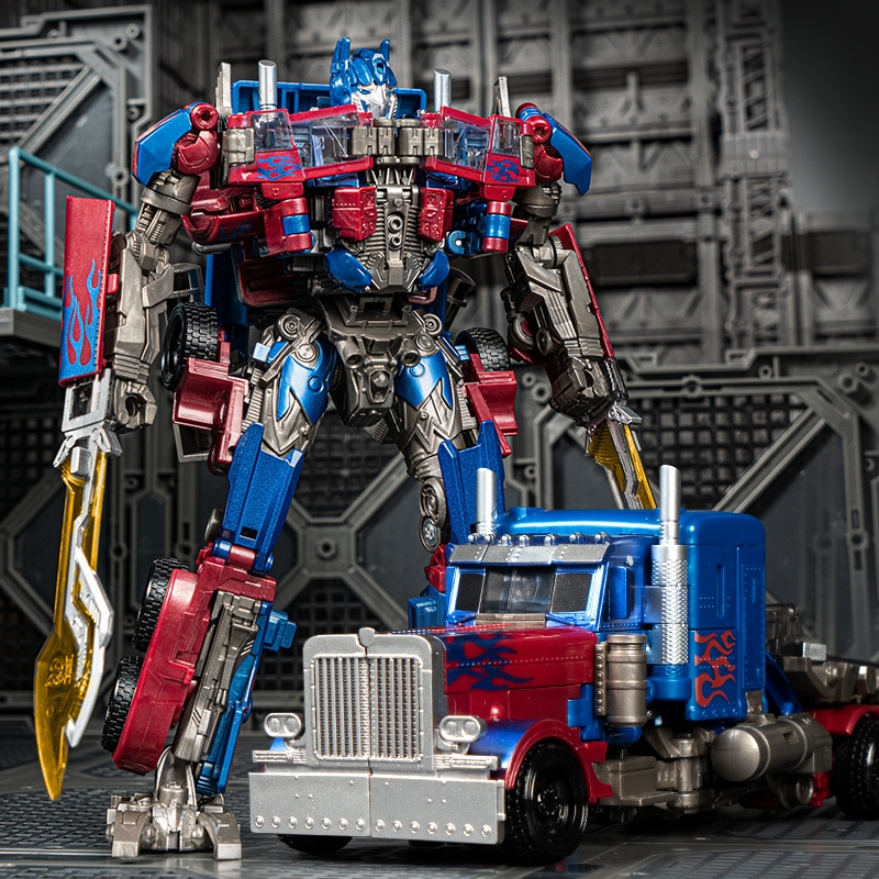 变形玩具男孩金刚汽车擎天之柱赛星统领机甲机器人大黄蜂合金模型