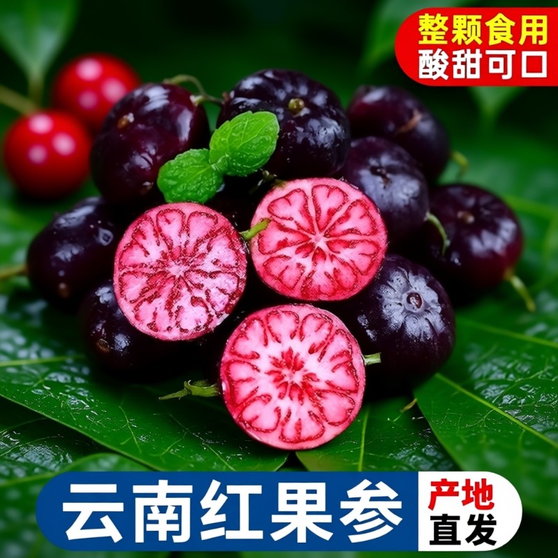顺丰包邮稀有大果云南新鲜水果红果参蜘蛛果蓝莓参果鲜果礼盒装,水产肉类/新鲜蔬果/熟食,蓝莓,淘宝优惠券,粉丝福利购,淘宝优惠卷