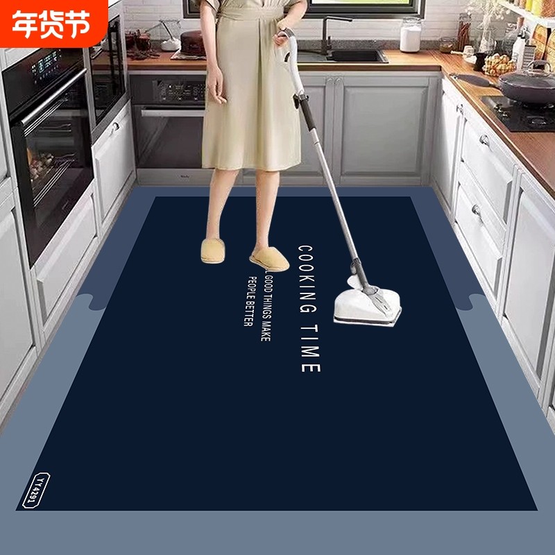 硅藻泥厨房地垫防滑防油吸水垫可擦免洗门口耐脏脚垫防水地毯吸油,居家布艺,厨房地垫,淘宝优惠券,粉丝福利购,淘宝优惠卷