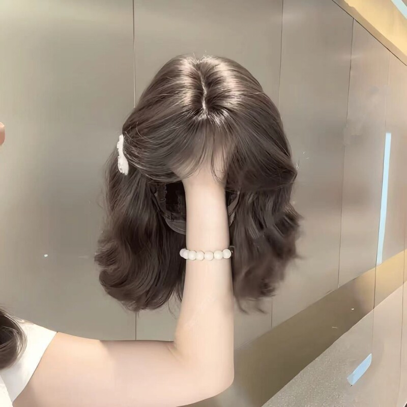 【碟影】假发女羊毛蛋蛋卷减龄蓬松短卷发Lolita自然仿真全头套