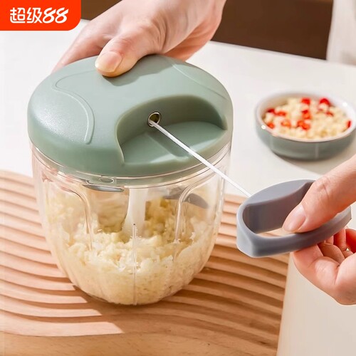 捣蒜泥神器手动切菜器