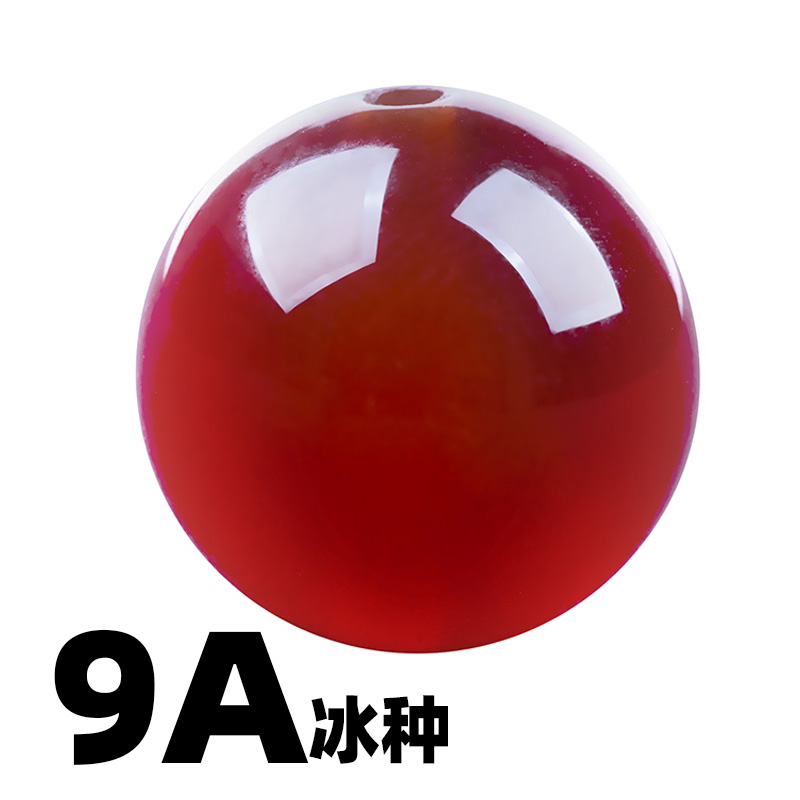 9A级天然战国红色玛瑙玉髓隔珠