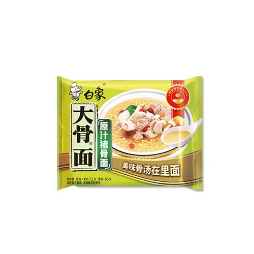 白象大骨面原汁猪骨面72g