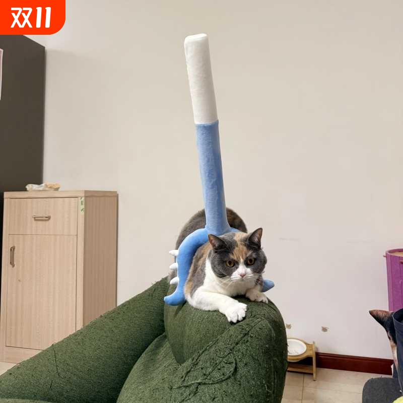 猫咪讨伐棒逗猫棒耐抓耐咬自嗨解闷神器互动型宠物专用玩具可爱