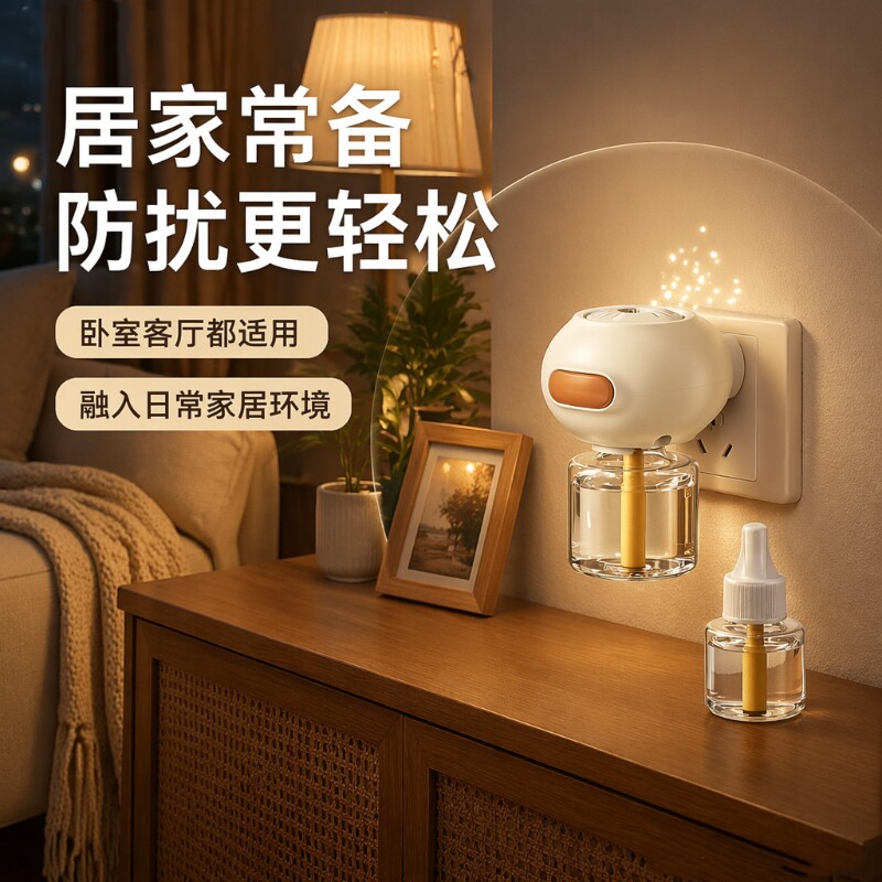 室内持久电热蚊香液无味驱蚊液补充液专用防蚊神器蚊香神器防蚊水