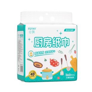 天降1.99元！丝飘一提厨房悬挂式纸巾360张