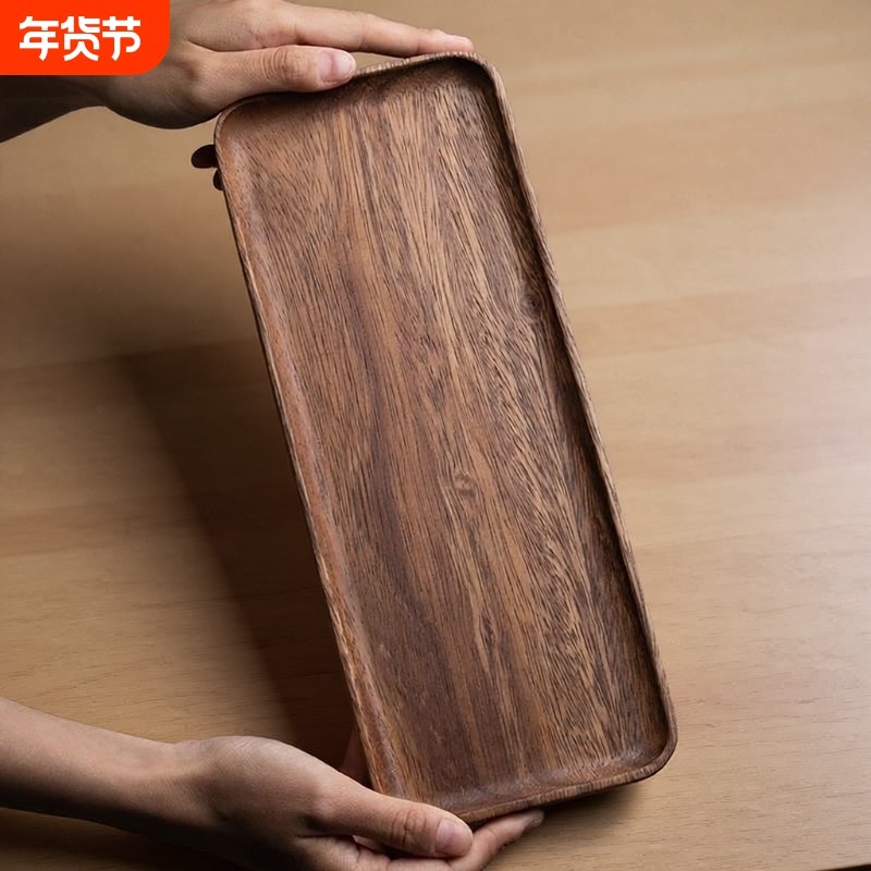 相思木茶盘茶具托盘实木质长方形家用托盘装饰点心盘糖果盘瓜子盘,餐饮具,盘,淘宝优惠券,粉丝福利购,淘宝优惠卷