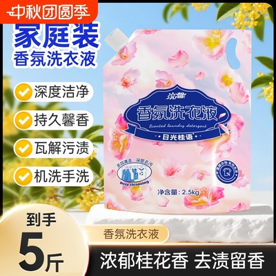加强版袋装洗衣液机洗手洗家用香氛去污渍洁净留香洗涤实惠装