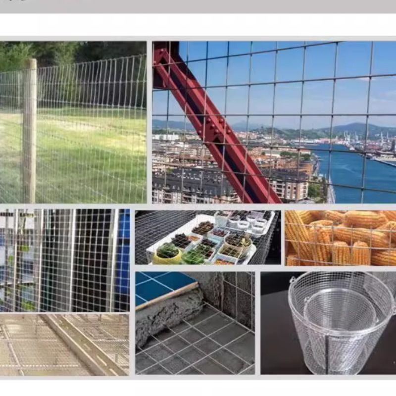 不锈钢加厚钢丝网栅栏隔离网格