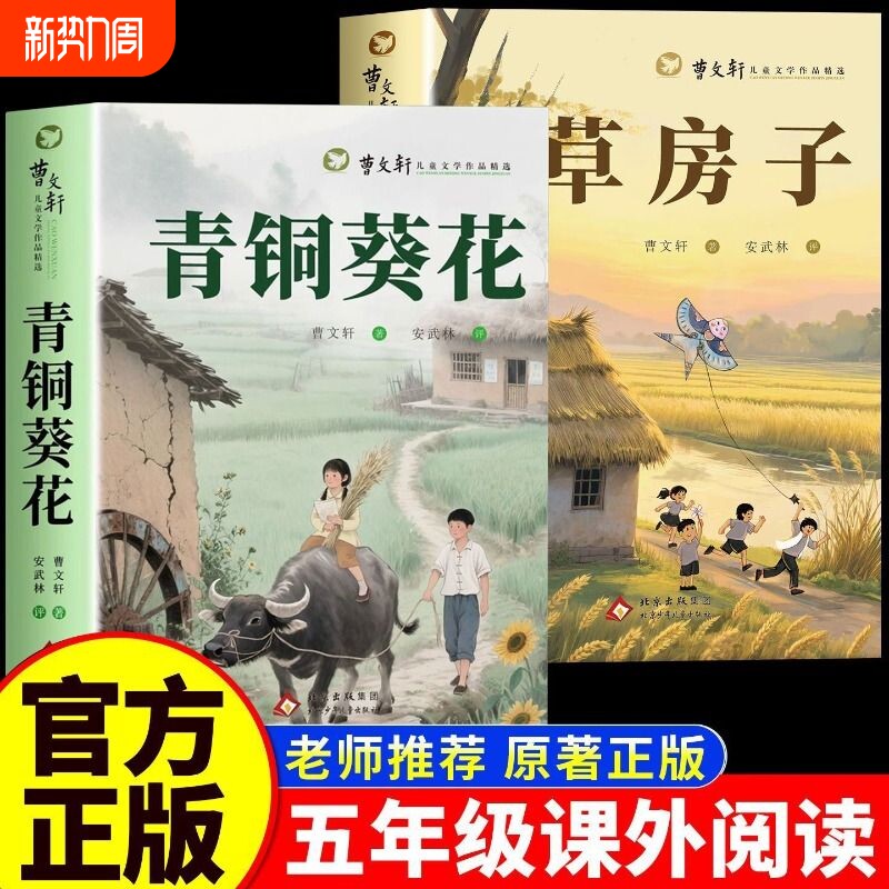 草房子正版曹文轩青铜葵花全套8册原著儿童文学作品精选8册天花板里