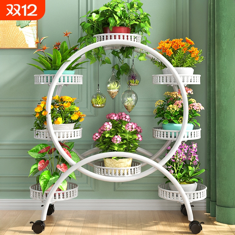 金属多层落地花架|超5000次加购