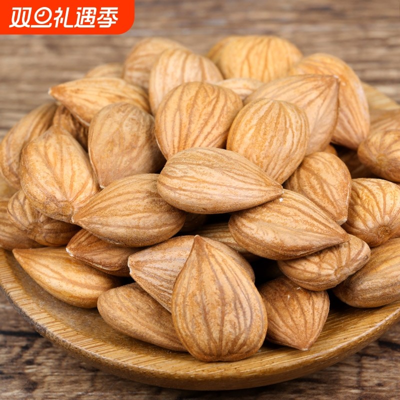 新货熟杏仁坚果精品大颗粒无壳多味可选厂家批发健康新鲜袋装