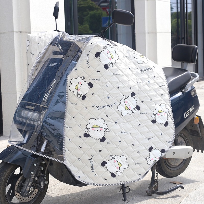 2025新款电动车挡风被夏季斗篷款全包防晒遮阳罩电瓶摩托车防风