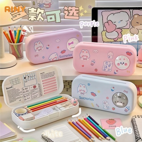RINY2025年新款馒头DIY文具盒