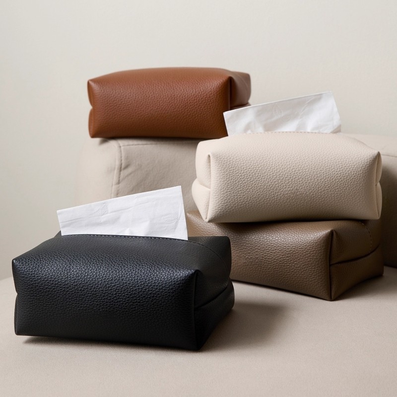 简约风纸巾盒家用客厅抽纸盒高档轻奢纸抽盒车载装饰卧室办公室