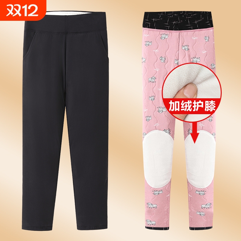 中老年妈妈秋冬棉裤奶奶裤子保暖