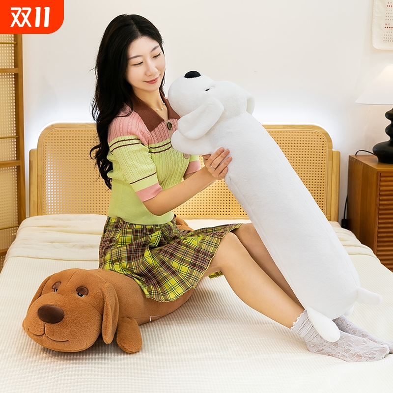 可爱趴趴狗公仔玩偶睡觉抱枕