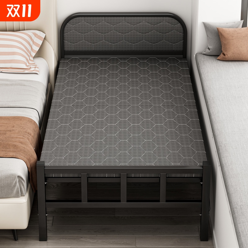 折叠床单人家用简易床办公室午睡神器宿舍午休小床出租屋成人铁床