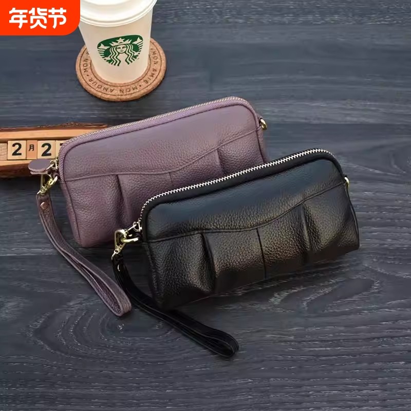 2026新款手拿包女气质大容量小挎包时尚钱包女手机包妈妈款手抓包