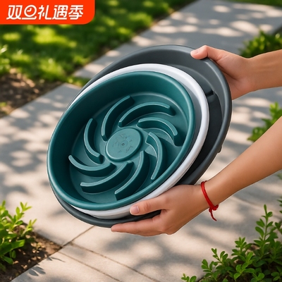 花盆托盘塑料花盘加厚底盘垫接水盘花盆垫底圆形底托底座防烂根