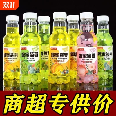 蜂蜜菠萝大果粒450ml整箱特价批