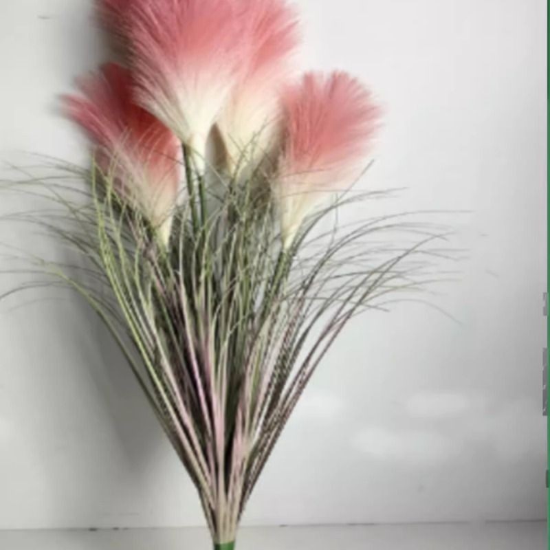 仿真芦苇洋葱草把束道具装饰客厅摆设仿真花狗尾巴草装扮干花落地