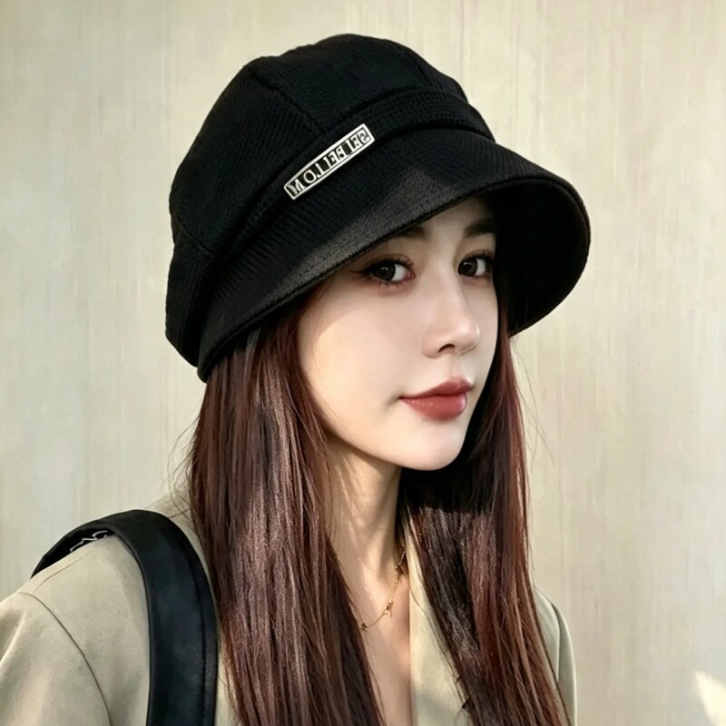 【超显脸小】秋季帽子女款百搭图片