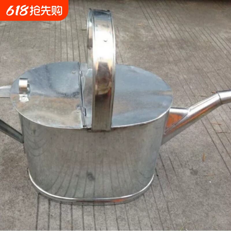 纯手工制作铁皮加油桶 加油壶 注油桶 纯手工白铁皮油壶、洒水壶