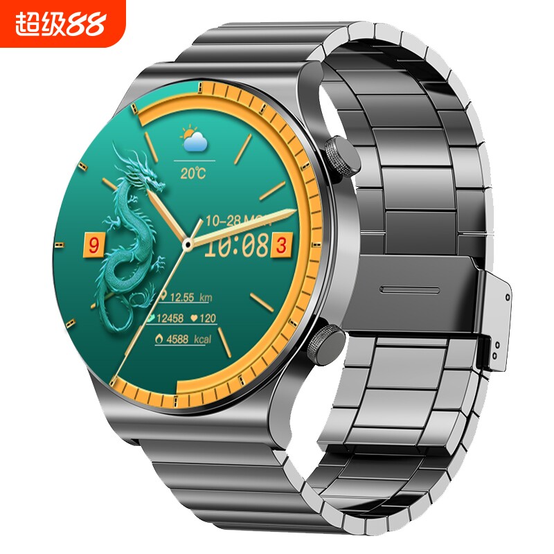 铭胜酷顶配版多功能智能手表黑科技支付防水运动手环男女