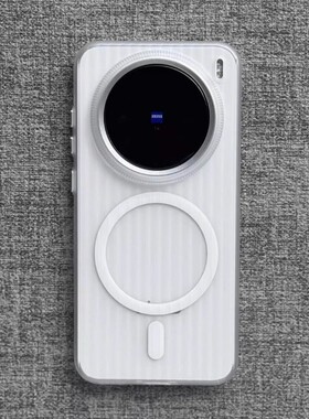适用Findx9/x8s+文艺X6/x7Ultra瓦楞光栅冰雾磨砂白磁吸X300手机壳OPPO薄Reno13亚克力4s一加Ace5好看X200pro