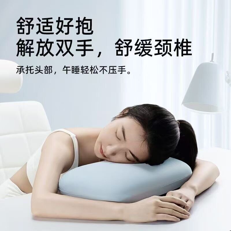 枕头午睡枕多功能学生教室办公室睡觉神器桌上午休小枕头沙发靠枕