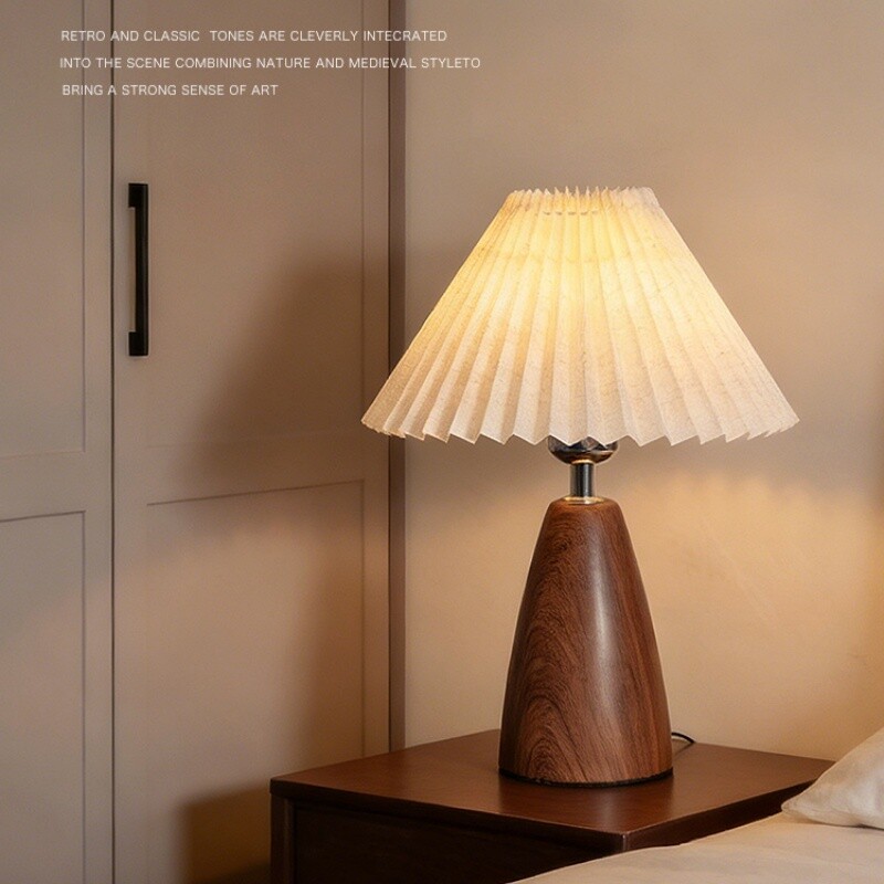 复古台灯床头灯高级感氛围灯护眼led卧室爆款2026小夜灯轻奢充电