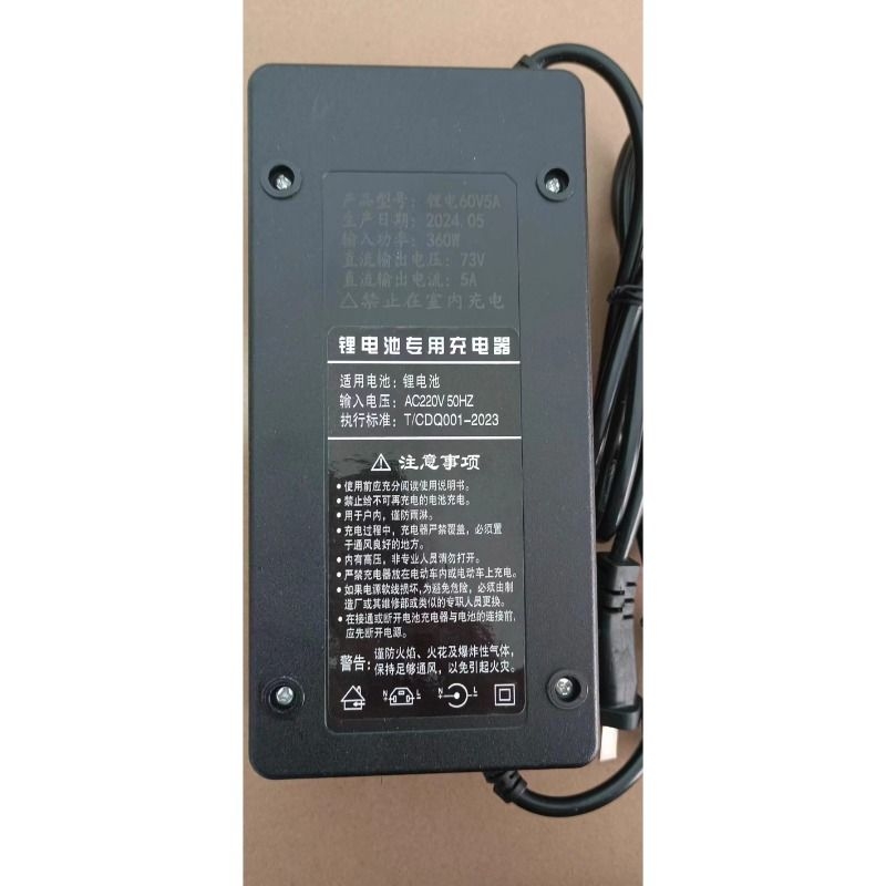 智能高端锂电池电动车充电器48V60V725AV8A10A电动车三轮车快充