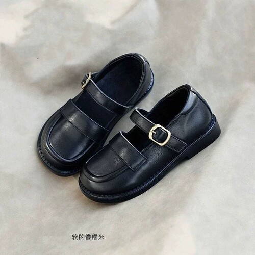 阿童木女童小皮鞋2026春秋新款