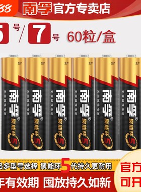 南孚电池聚能环5代碱性电池